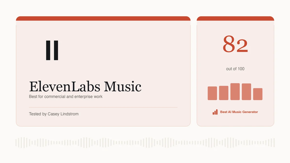 ElevenLabs Music review